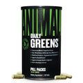 Animal Daily Greens Pill Packs - Kale Wheat Grass Alfalfa & More - Convenient Prebiotic And Probiotic Superfood Blend For Superior Digestion Gut Health And Immunity For Men & Women 30 Day Supply