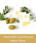 DeLallo Extra Virgin Olive Oil, Made in Italy, Bulk Size Container, Made with Cold Pressed Olives, Non-GMO, Kosher, Vegan, All Natural, 3 Liter Can