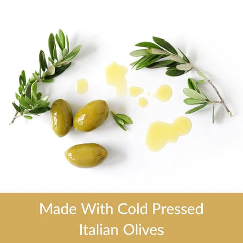 DeLallo Extra Virgin Olive Oil, Made in Italy, Bulk Size Container, Made with Cold Pressed Olives, Non-GMO, Kosher, Vegan, All Natural, 3 Liter Can