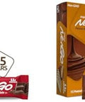 Nugo Protein Bar Chocolate & Peanut Butter Chocolate 11G Protein 170 Calories Gluten 15 Count Bundle