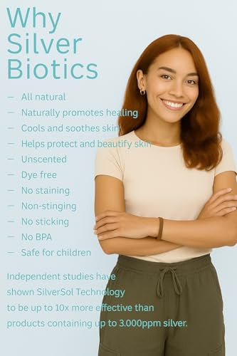 American Biotech Labs Silver Biotics Silver Wound Healing Gel Layer Of Protection For Cuts Irritations And Burns 4 Oz