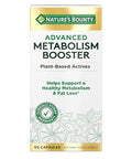 Nature'S Bounty Advanced Metabolism Booster Helps Support Healthy Metabolism & Fat Loss 60 Capsules