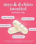 SMNutrition Herbal Hormone Balance Tincture and MyoInositol and DChiro Inositol Hormone Balancing Bundle with 40: 1 (30 Servings) and Liquid Cycle Support for Women (60 Servings)