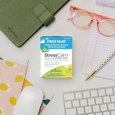 Boiron Stresscalm For Relief Of Stress, Anxiousness, Nervousness, Irritability, And Fatigue - 60 Count