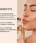 Winky Lux Pumpkin Spice Latte Balm Hydrating Lip Balm Sheer Nude Tint With Vitamin E And Jojoba Oil To Moisturizer Lips Vegan & Cruelty