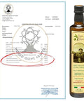 Papa Vince Olive Oil Extra Virgin - First Cold Press Family Harvest 2024/25, Polyphenol Rich, Subtle Peppery Finish, Unrefined, High in Monounsaturated Fat, No Pesticides, No GMO, Sicily, Italy