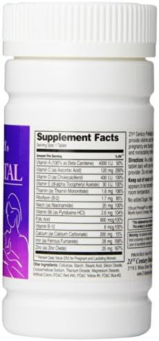 21St Century Prenatal Tablets 60 Count (Pack Of 3)