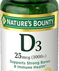 Nature'S Bounty Vitamin D3 1000 Iu Immune Health 120 Softgels ( Pack Of 1 )