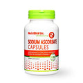 NutriBiotic Sodium Ascorbate Buffered Vitamin C Capsules Vegan NonAcidic and Easier on Digestion Than Ascorbic Acid Essential Immune Support and Antioxidant Supplement Gluten and GMO 100 Ct