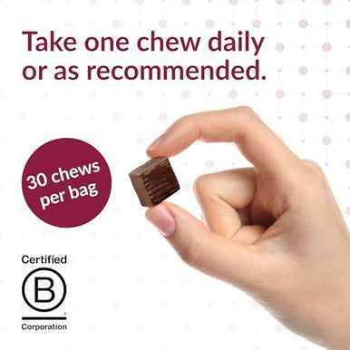 Bariatric Advantage Iron Chewy Bite Chocolate Raspberry Truffle (30 Mg Iron 60 Mg Vitamin C) 30 Count