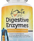 Digestive Enzymes For Digestion, Gut Health And Bloating Relief Quadruple Strength - Pancreatin Active Ingredient For Digestion Of Fats, Carbs, Protein 100 Capsules Non Gmo By Amate Life