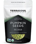 Terrasoul Superfoods Organic Pumpkin Seeds, 2 Lbs - Premium Quality, Shelled, Raw, Unsalted