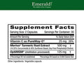 Emerald Labs Meriva Turmeric Plus - Meriva Turmeric, Pureway-C Vitamin C & Optimsm - Supports Joint Health & Immune Response - 60 Vegetable Capsules (Up To 60-Day Supply)