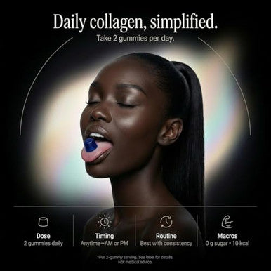 Wellneum Collagen Peptides Gummies Sugar Free 3000Mg Multi Collagen Blend For Hair Skin & Nails Support + 2500Mg Keratin + 5000Mcg Biotin Hyaluronic Acid Vitamin C & Zinc 60 Gummies (Packaging May Vary)