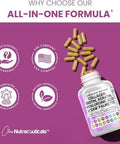 Clean Nutraceuticals Collagen Pills 1000Mg Biotin 10000Mcg Keratin Saw Palmetto Hyaluronic Acid - Hair Skin & Nails Vitamins & Dht Blocker With Vitamin E Folic Acid Pumpkin Seed Msm - 90 Count