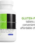 Davinci Labs Natures Collagen Biocell Collagen Supplement With Msm & Glucosamine Helps To Support Joint Health Skin Health & Connective Tissues Gluten 90 Tablets
