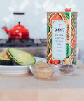 ZOE Extra Virgin Olive Oil, 1-Liter Tins (Pack of 2)