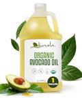 Kevala Organic Avocado Oil - 128 fl oz - 3.7 L - 1 Gallon - Avocado Oil for Cooking - Organic Cold Pressed Ã¢â‚¬â€œ High Smoke Point Ã¢â‚¬â€œ For Skin and Hair