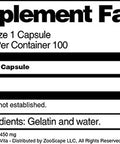 Terravita Violet - 450 Mg (100 Capsules, Zin: 512409)