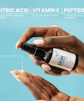 Licorice Extract Skin Brightening Serum By Eva Naturals Face Serum For An Even Complexion With Peptides Coq10 And Vitamin E