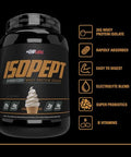 EHP Labs IsoPept Hydrolyzed Whey Protein Powder by EHPlabs 100% Whey Protein Isolate and Hydrolysate 27g of Protein Non GMO Gluten Free Fast Absorbing Easy Digesting 27 Serves Vanilla Ice Cream