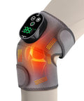 Gvmsor Cordless Knee Brace With Massage And HeatKnee Massager For Pain ReliefKnee Wrap Massager For ArthritisGrey