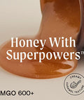 Manukora Raw Manuka Honey, MGO 50+, 200+ and 600+ New Zealand Honey, Non-GMO, Traceable from Hive to Hand, Daily Wellness and Immune Support - 250g (8.82 Oz)