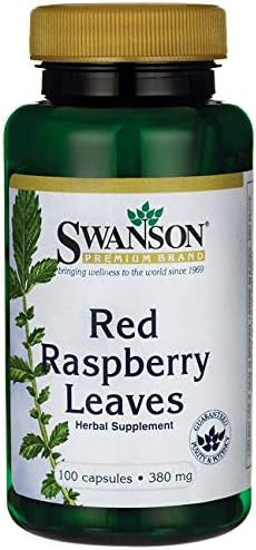 Swanson Red Raspberry Leaves 380 Milligrams 100 Capsules