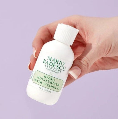 Mario Badescu Hydro Face Moisturizer With Vitamin C For Combination And Sensitive Skin | Lightweight Facial Cream For Men & Women | Moisturizing Skincare With Vitamin E 2 Fl Oz