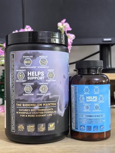 BioEmblem Triple Magnesium Complex and Creatine Monohydrate Powder