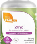 Zahler Zinc 50Mg, Supports Immune And Antioxidant Protection, Certified Kosher, 90 Capsules