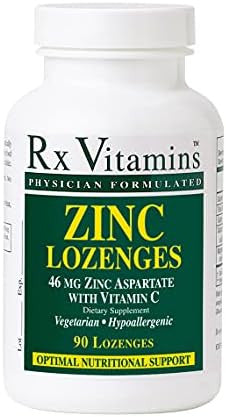 Rx Vitamins Zinc Lozenges, 90 Lozenges