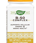 Nature's Way Vitamin B-50 Complex 100 Capsules