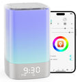Biseoamz Sound Machine With 32 Soothing Sounds Alarm Clock White Noise Machine Night Light Bluetooth Speaker App Control Timer Alarm Clock For Bedroom Kids Birthday s For Women Teen Girls Boys Mom