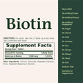 Nature's Bounty Biotin 1000 mcg Vitamin Supplement Tablets 100 ea (Pack of 2)