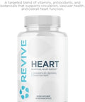 Revive Md Health Supplements 90 Veggie Capsules - Coq10 Supplement Supports Heart Muscle Function - Coenzyme Q10 200Mg Promotes Healthy Flow - Vegan-Friendly & Gluten-