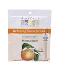 Aura Cacia Relaxing Sweet Orange Aromatherapy Mineral Bath 2.5 oz. Packet