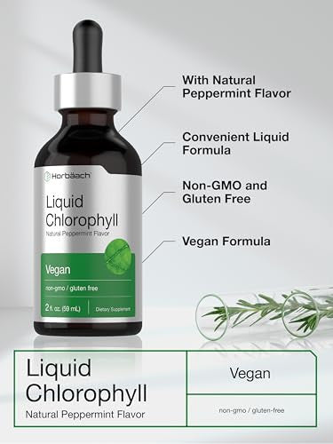 Horbaach Liquid Chlorophyll Drops 2 Fl Oz