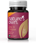 Natures Own Zinc/ Copper 15mg 50 Tablet