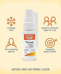 Boiron Throatcalm Spray And Sinuscalm Tablets Bundle For Sore Throat Sinus Congestion And Headache Relief