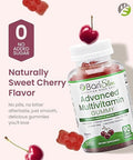 Barislim Advanced Bariatric Multivitamin Gummies - Specially Formulated Bariatric Vitamins For Patients After Weight Loss Surgery - Supports Energy & Immune Health Cherry (90 Vegan Gummies)