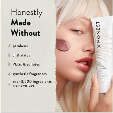 Honest Beauty Antioxidantrich Moisturizing Prime + Perfect Mask Smooths Firms + Preps Shea Butter Superfruits Vitamin E Ewg Verified Vegan + Cruelty 2 Fl Oz