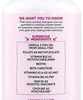 SmartyPants Gummy Vitamins Gummy Multivitamins: Women's Complete, 2.5 Week Supply 0.67 pound
