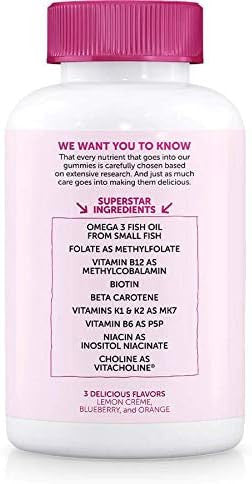 SmartyPants Gummy Vitamins Gummy Multivitamins: Women's Complete, 2.5 Week Supply 0.67 pound