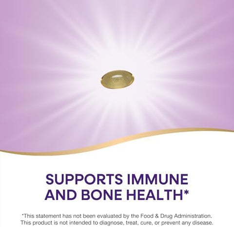 NatureS Way Vitamin D3 Bone Health And Immune Function 2000 Iu (50 Mcg Per Serving) 120 Softgels (Packaging May Vary)