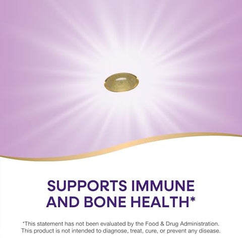 Nature'S Way Vitamin D3 Bone Health And Immune Function 2000 Iu (50 Mcg Per Serving) 120 Softgels (Packaging May Vary)