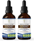 Secrets of the Tribe Quinine Tincture Alcohol-Free Liquid Extract, Quinine (Cinchona officinalis) Dried Bark (2x4 FL OZ)