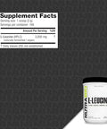 Nutrabio 100 Pure L-Leucine - Muscle Recovery And Support - Naturally Fermented Free Form Amino Acid - Vegan Non-Gmo Gluten Free - (500 Grams)