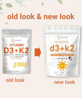 Micro Ingredients Vitamin D3 5000 Iu K2 Mk-7 100 Mcg 300 Softgels Virgin Coconut Oil 2-In-1 Support Easy To Swallow Non-Gmo