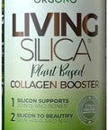 Living Silica Plant Based Collagen Booster Vegan Supports Healthy Collagen And Elastin Production For Joint & Bone Support Glowing Skin Strong Hair & Nails 500 Ml 16.9 Fl Oz
